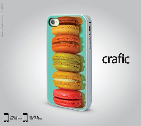Delicious Macaroons  iPhone Case - iPhone 4 case iPhone 4s case