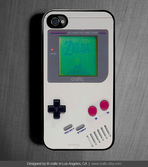 iPhone 4 case iPhone 4s case - Classic Gameboy iPhone Case