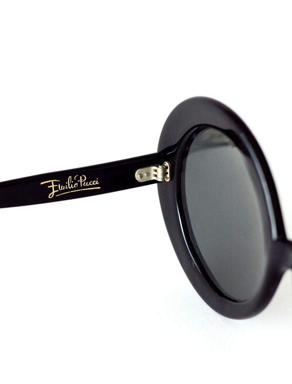 Do NOT buy, resered for CATHY super rare & incredible vintage 1960s PUCCI mint condition graphic print mod sunglasses collector's item