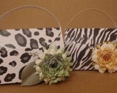 NEW Custom Purse Favor Boxes w/ tags- Set of 12