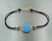 Blue Chalcedony Bracelet