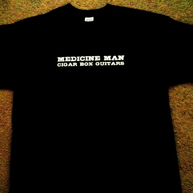 Medicine Man Cigar Box Guitars- Tee Shirt