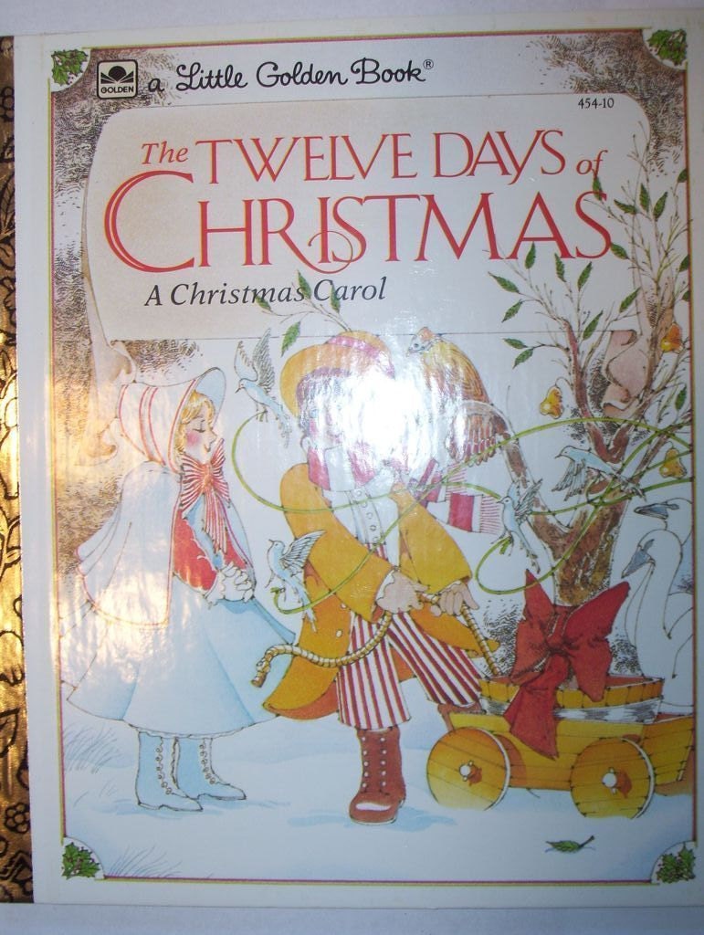 The Twelve Days Of Christmas, A Christmas Carol,  A Little Golden Book,  1991 on sale 5.00