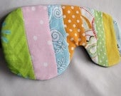 Sleep Mask  - Colorful Whimsy - adjustable eye mask