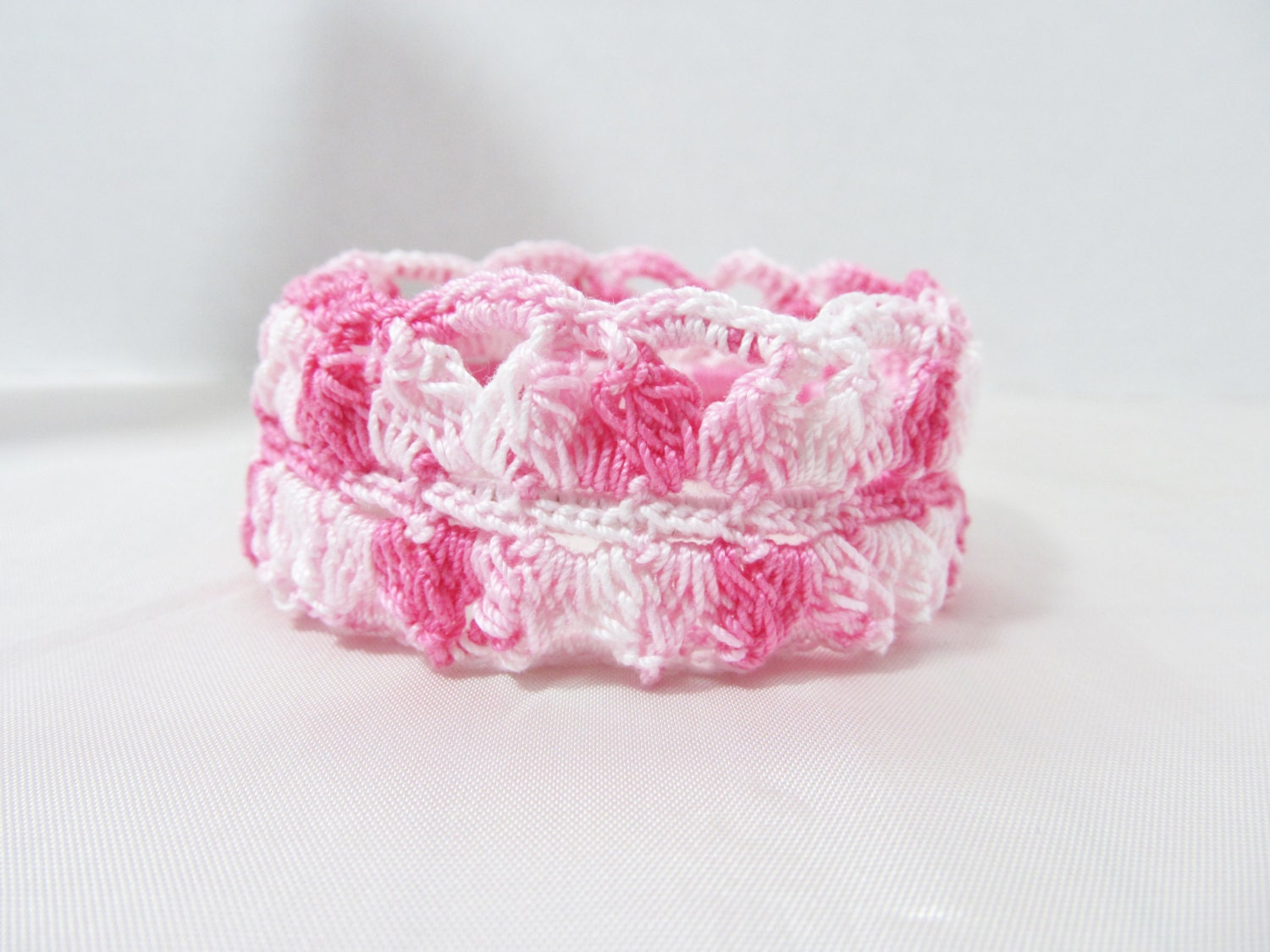 Crochet Bangle Bracelet