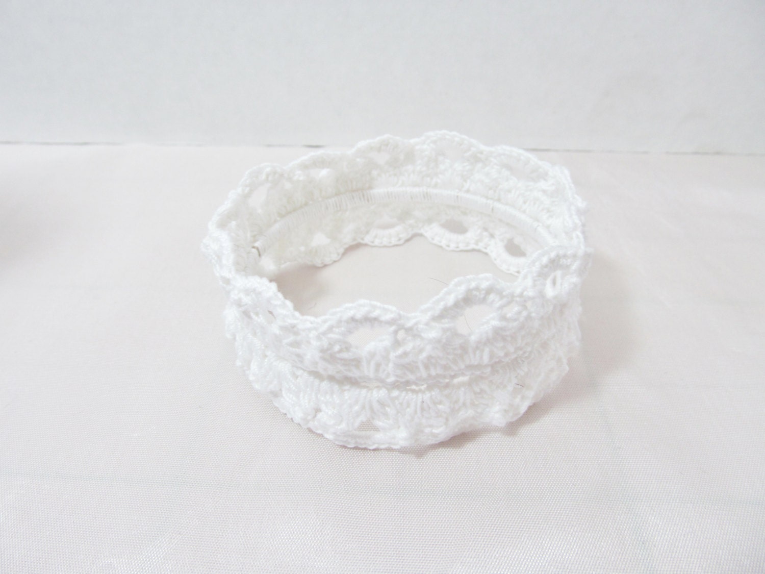 Crochet Bangle Bracelet