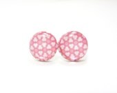 KALLIE - Retro Style Pink Earrings by hopestarbound
