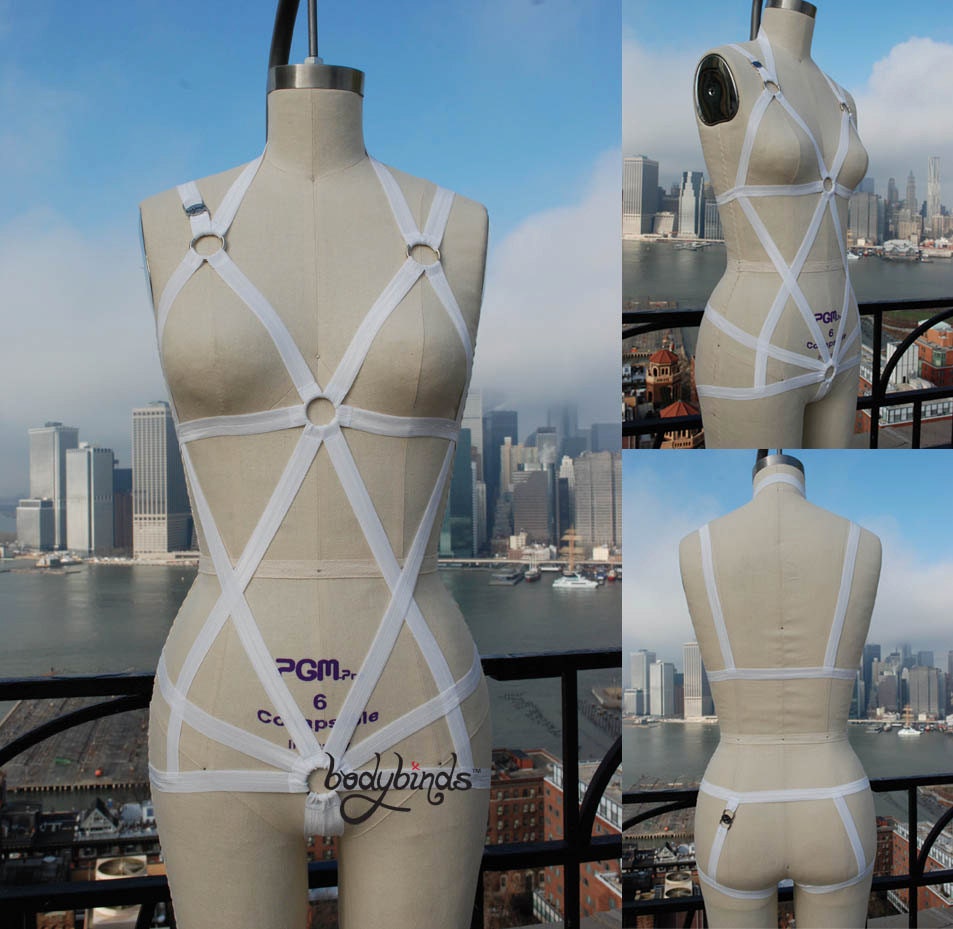 bodybinds -- 'Kitty' Elastic Bondage Monokini