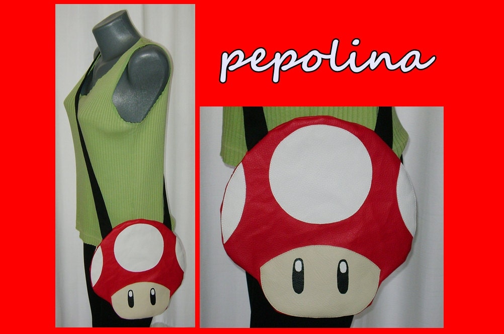 Super Mario Mushroom Bag