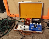 Portable Pedalboard Case made from Vintage Cassette Case
