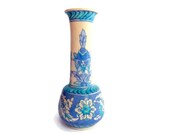 Vase Blue & White Flower Pottery Vase