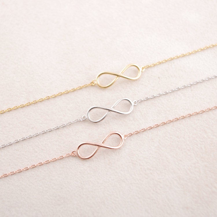 Gold/ Silver/ Pink gold 8Infinity  Bracelet