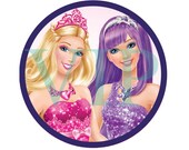 Barbie Princess and the Popstar Birthday Party Banner - Personalized - Digital Il_170x135