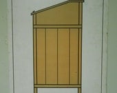 Vintage Belgian School Chart (Cabinet)