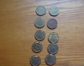 German 10 pfennig coins - pre-Euro (10)