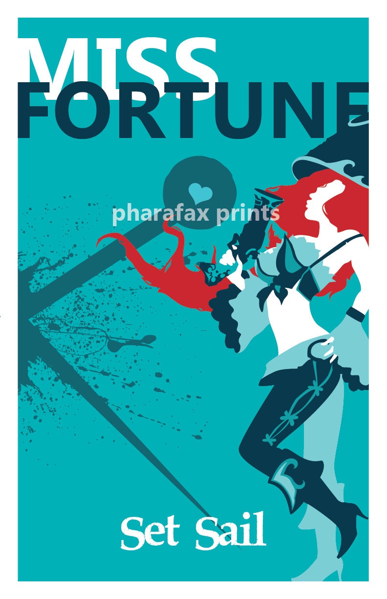 Miss Fortune: League of Legends Print