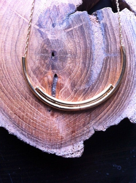 Radford pendant tube necklace