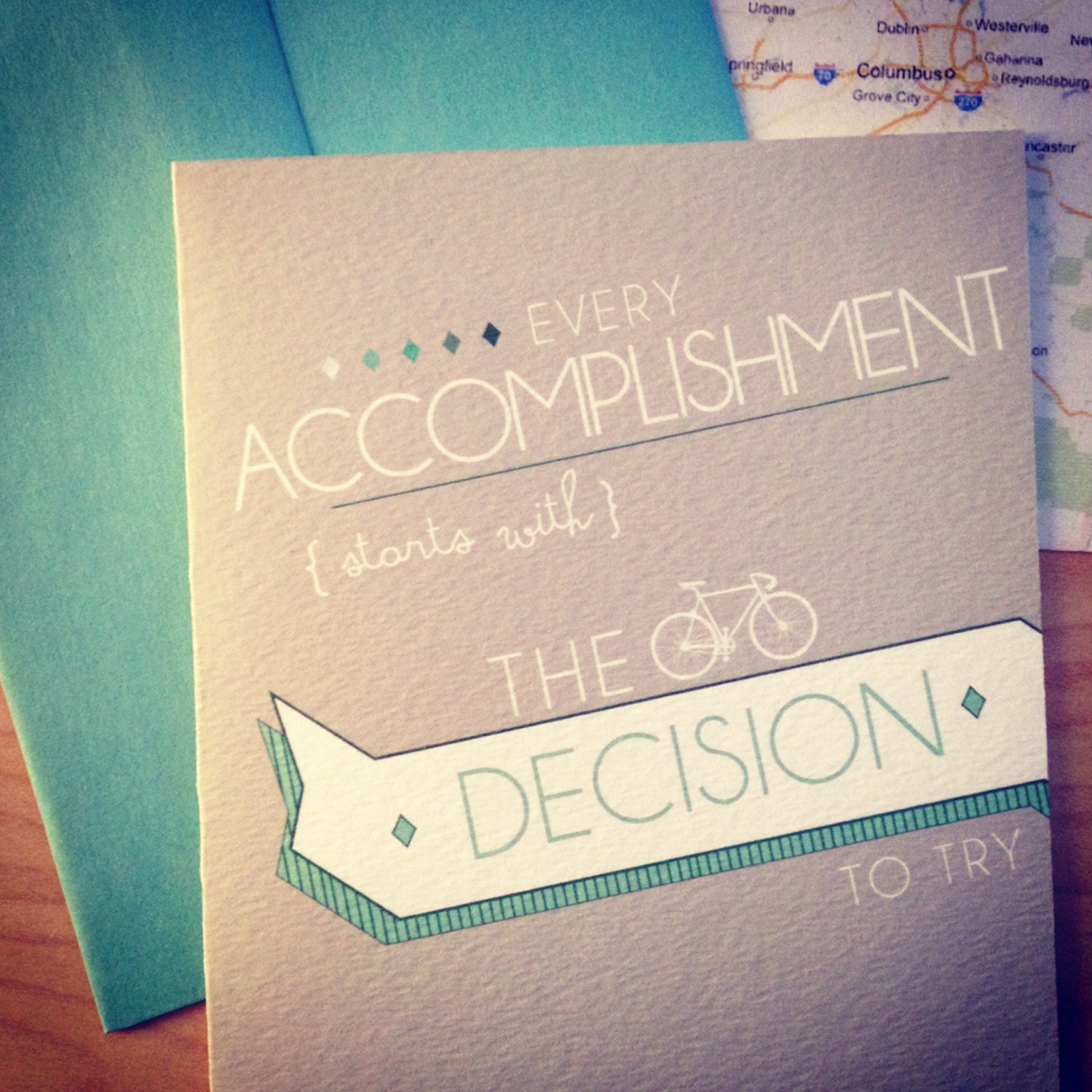 Pelotonia '13 Thank you Card - Blank Inside - Package of 10 cards