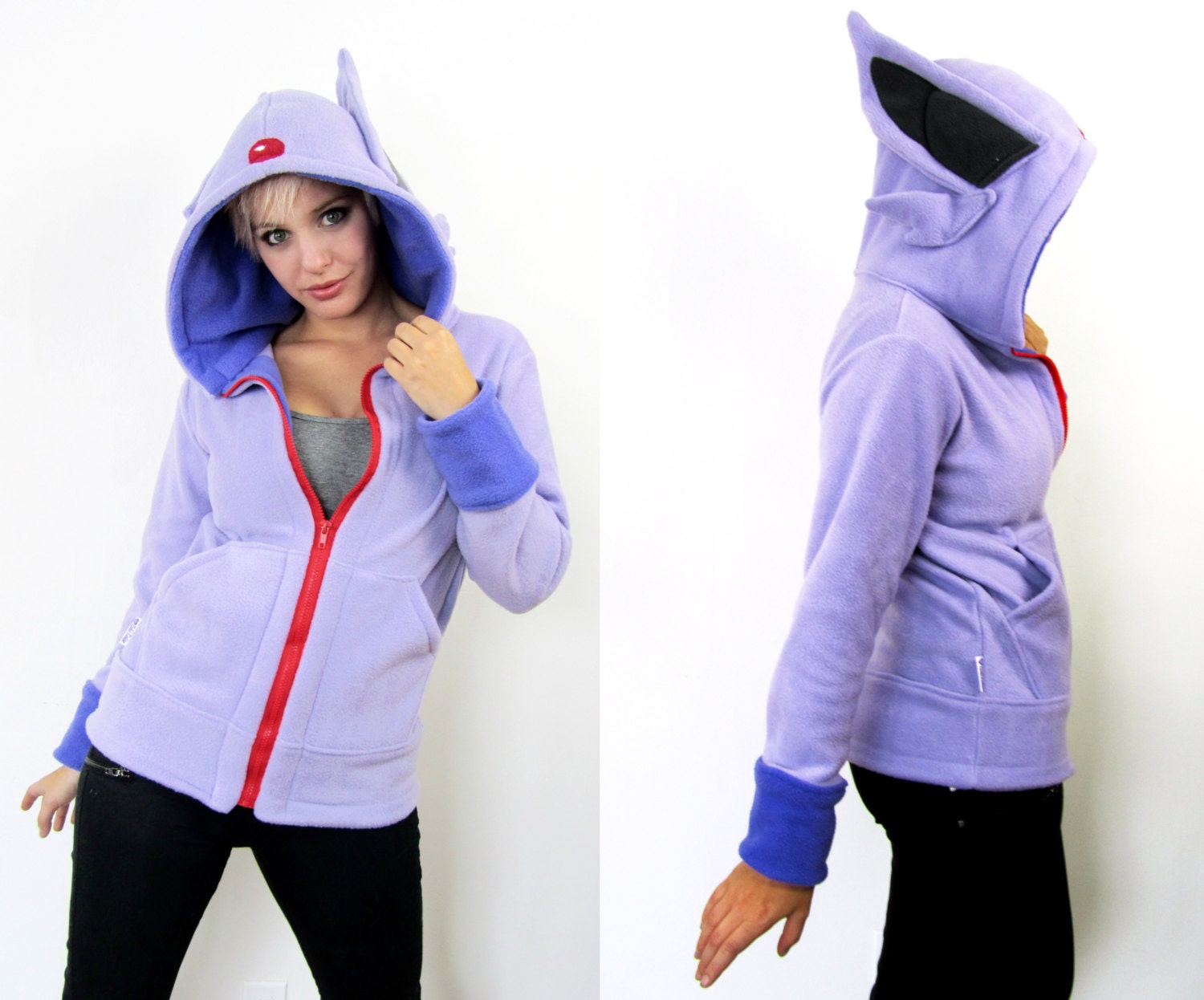 Evolution Psychic -- Handmade Anti-Pill Fleece Hoodie / Sweatshirt