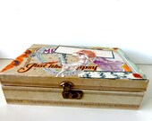 Vintage Jewelry Box w/ Hand Crafted Design