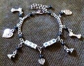 Dog Mom Charm Bracelet