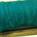 choice- Turquoise or Teal blue Carded Sheep WOOL ROVING,needle felting, spinning batt