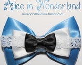 Alice in Wonderland Hair Bow