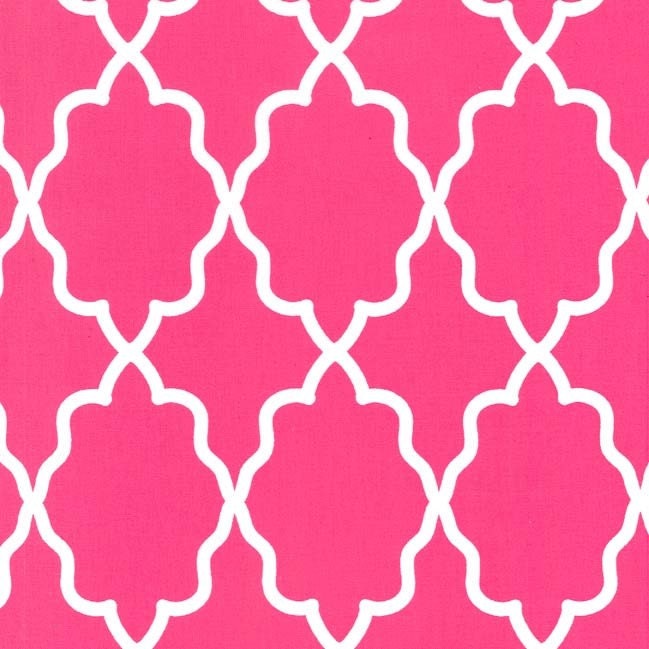 Michael Miller Fabrics Moroccan Lattice Pink- 1 Yard