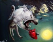 A Hearty Meal. A Reese Hilburn Original Oil Painting