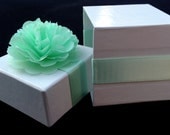 Tissue Flower Favor Box - 50 Boxes