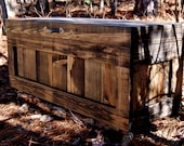 Large Jacobean Hope Chest/Coffee Table/End of the Bed Bench /Storage