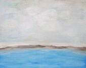 Original Acrylic Painting "Deveaux Bank" Fine Art Beach Painting on Canvas 24x30