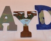 Handpainted Wall Letters to coordinate with any room