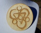 Wooden Coheed Pin