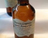 Certified Organic Arnica Oil - Use for relief of bruises, sprains, joint pain, sore muscles, burns