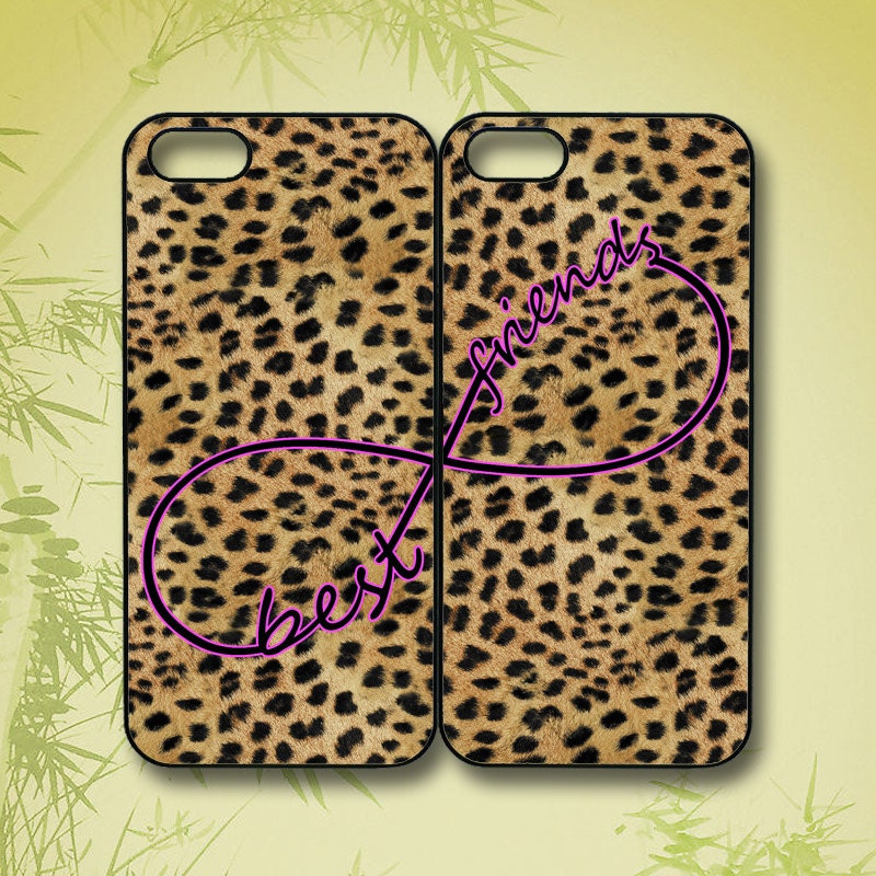 Best Friends, Leopard pattern - iPhone 4 Case, iPhone 5 Case, Samsung Galaxy S4 case, Samsung Galaxy S3 case, Samsung Galaxy note 2 case