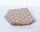 MINI Polka Dot Paper Bags - 20 count