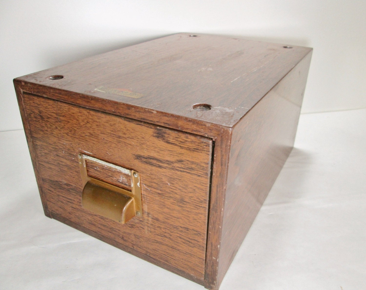 Industrial Metal File Cabinet Large One Drawer