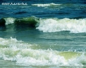 Ocean Photography, Nature Photograph, Beach  Decor, Waves - 8x10 Print by Prchal Art Studio