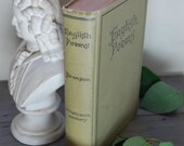 English Poems, 1923 VIntage Collection of 19th Century Poetry Edited by Bronson