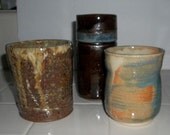 SALE. Ceramic Cup, Mug, Pencil Holder, Utensil Holder,  Vase.  Wheel thrown.