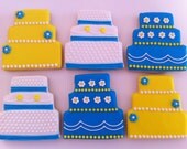 Wedding Cake Cookie Favors