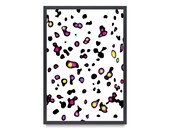 Abstract Pattern Art Print 13"x19"