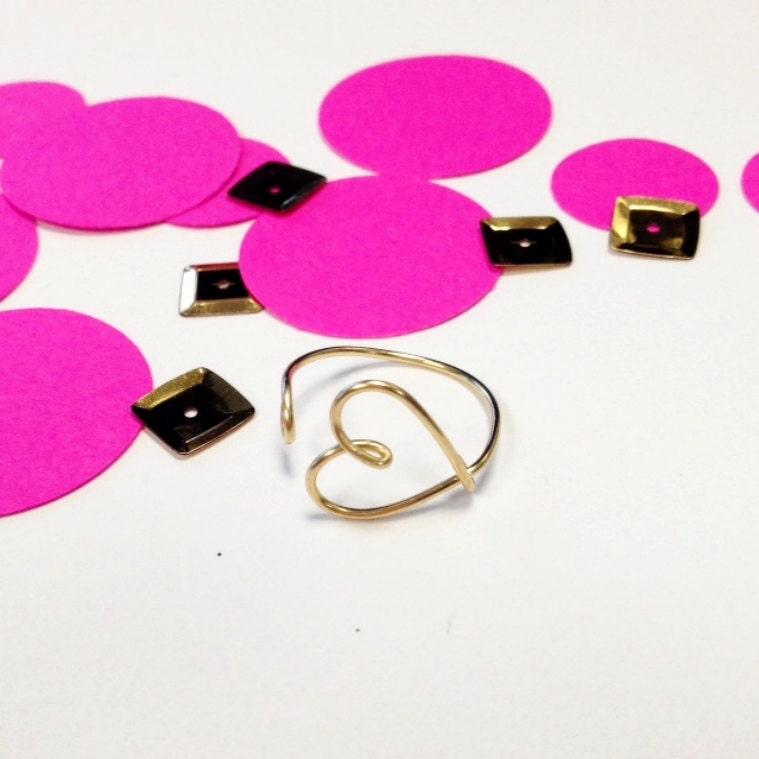 Gold Heart Ring