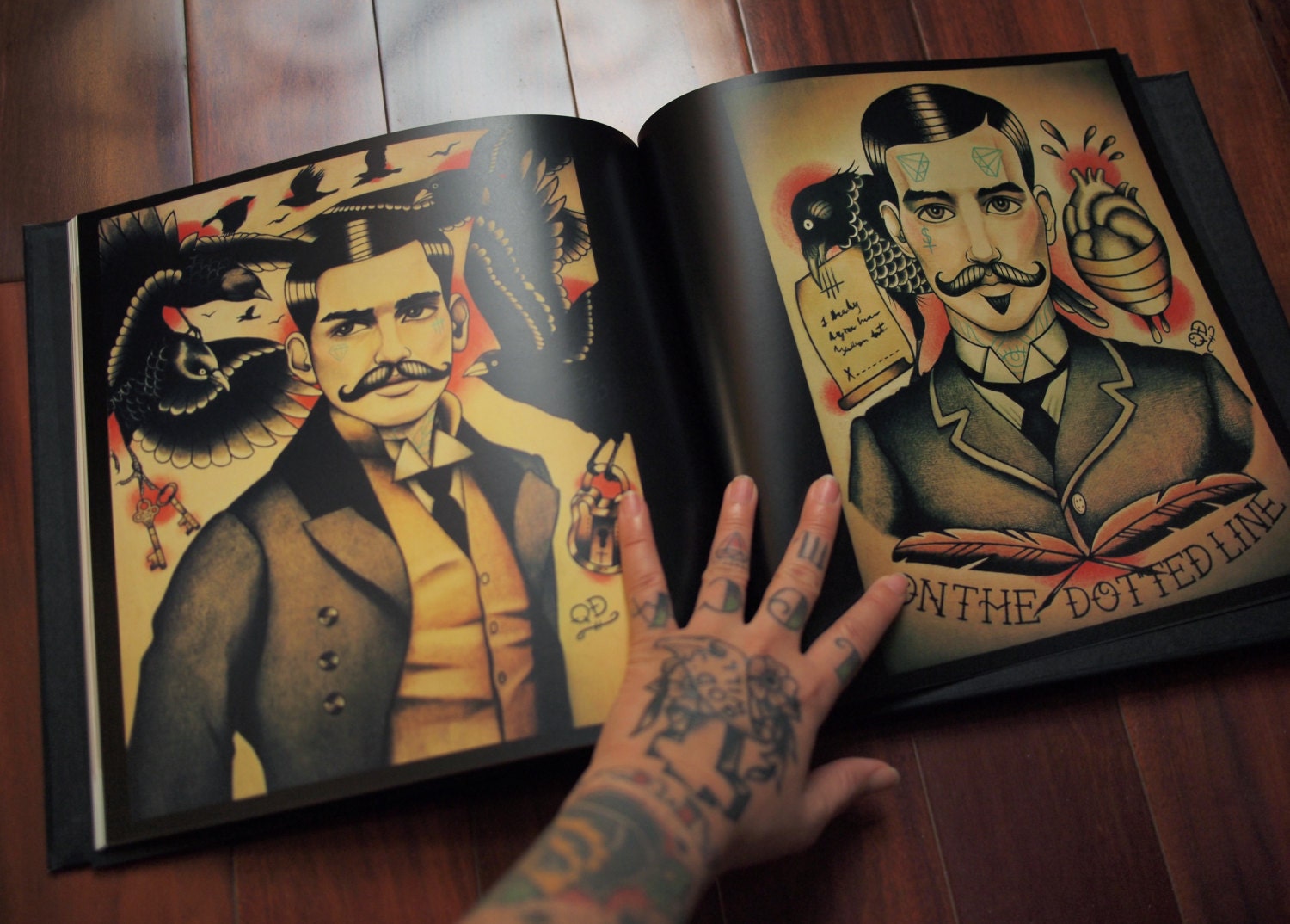 Quyen Dinh Tattoo Flash Book, 2012 Collection