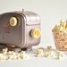 Vintage Metallic Lilac Filmstrip Projector E.Flim Lemez