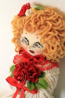 The Librarian Mop Doll