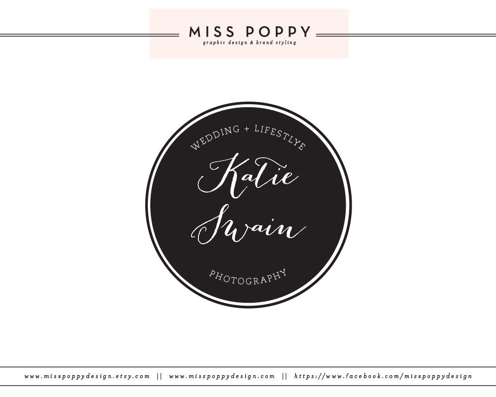 Boutique Pre Made Logo Design / Custom Branding / Graphic Design