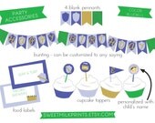 Castle Dragon Knight Birthday Party Kit Custom DIY