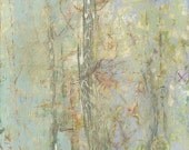 Original Painting - Abstract Landscape - The Garden - Contemporary Modern Wall Art - Oil on Canvas - 23.6x31.5 inches (60x80 cm)
